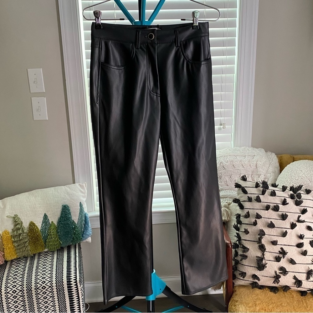 NWT Marella Leather style trousers size 2